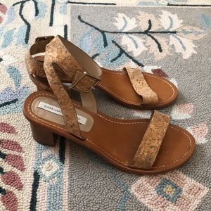 DVF Cork Sandals